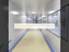 Aluminiumlegierung 5mm gehärtete Sicherheitsglasfenster für staubfreie Werkstatt